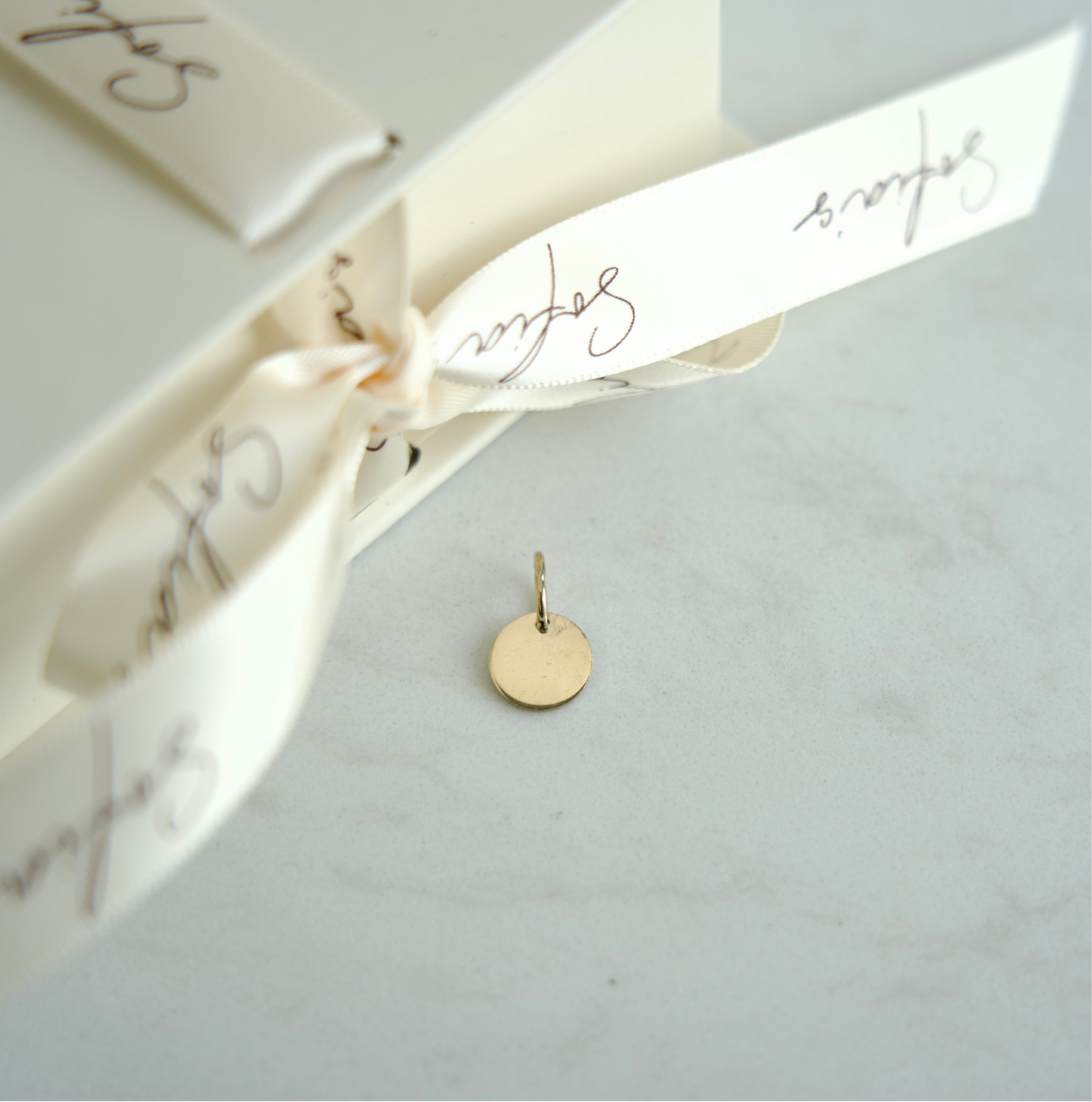 Micro circle charm