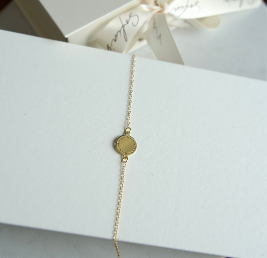 Circle star bracelet