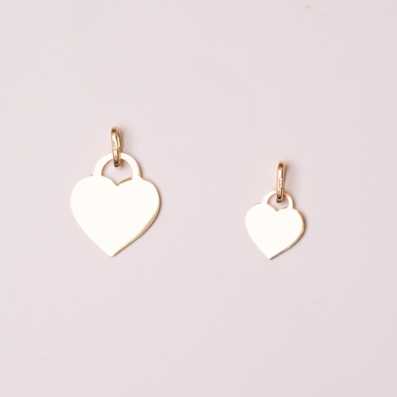 Midi heart charm