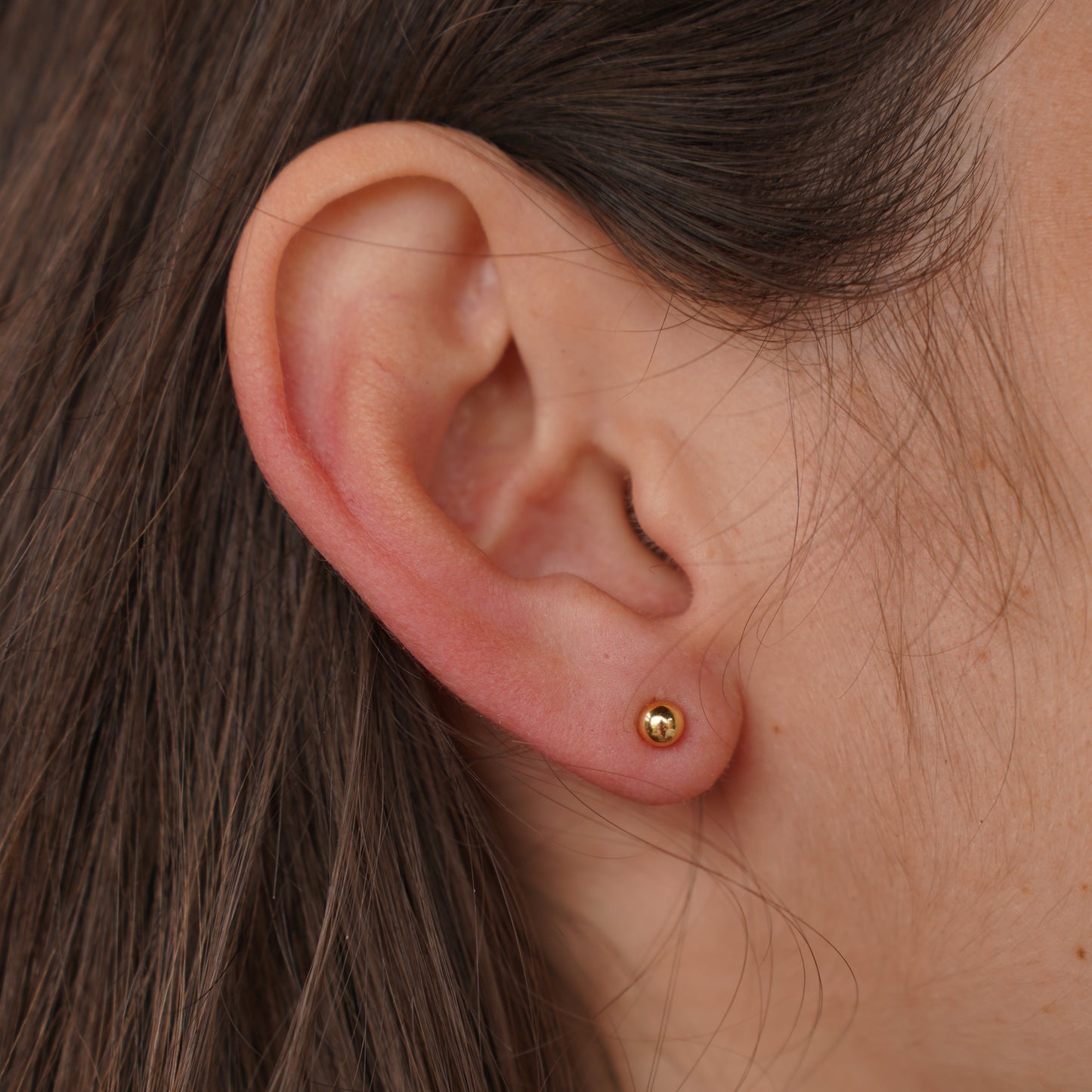 Tiny Sphere Earring
