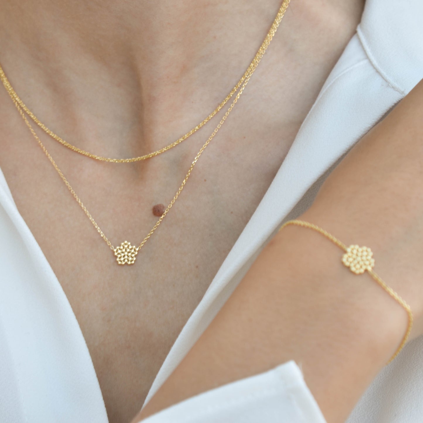 Mini Flower Necklace
