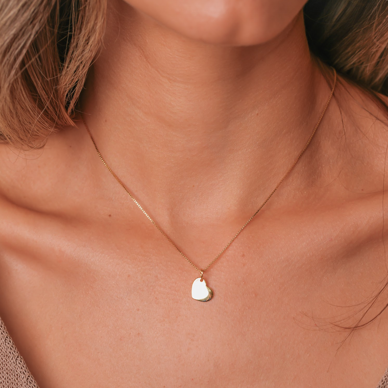 Mini heart charm