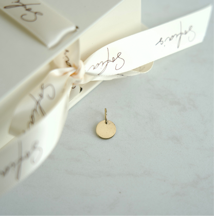 Micro circle charm