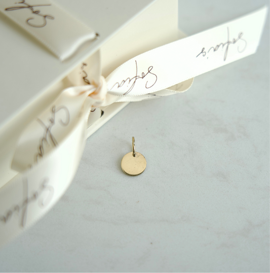 Micro circle charm