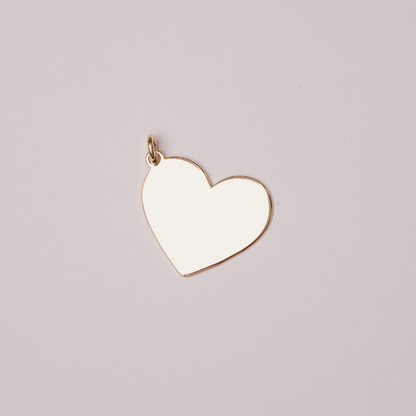 Maxi heart charm