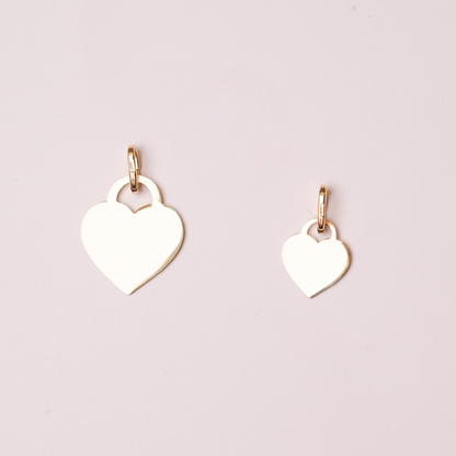 Midi heart charm