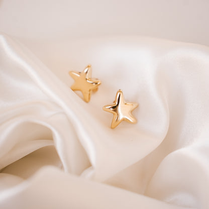 Sea star earrings