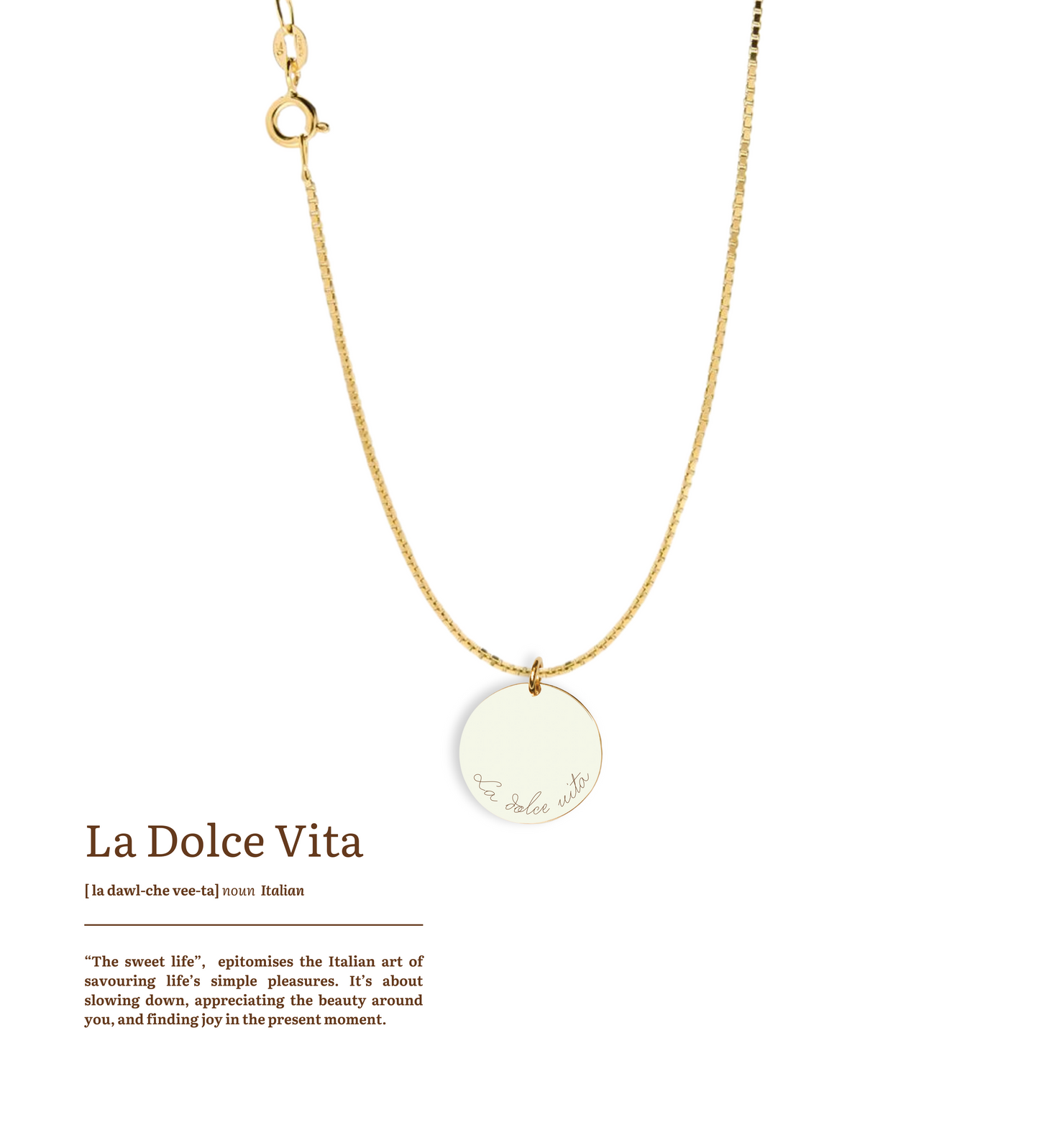 La Dolce Vita Necklace
