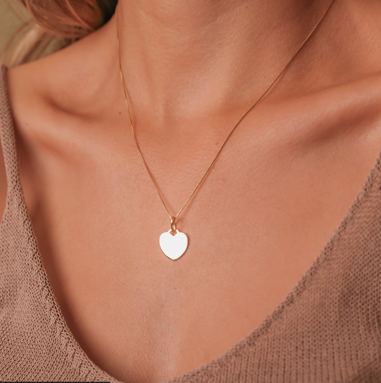 Midi heart charm