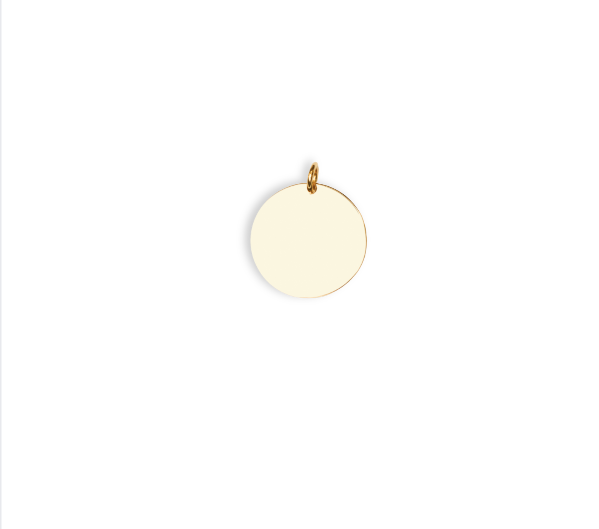 Mini circle charm